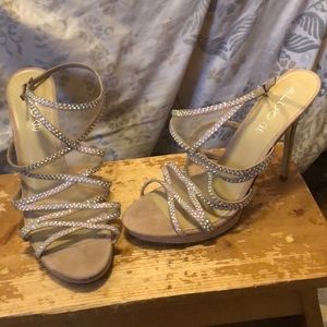 NWT Aldo ankle strap stiletto sandals